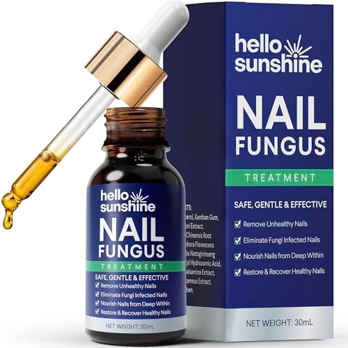 Toenail Fungus Treatment Extra Strength: Toenail Fungus Treatment - Toe Nail Fungus Treatments - Nail Fungus Treatment Extra Strength - Nail Renewal Liquid for Damaged and Discolored Nails (1 FL OZ) IZKUT