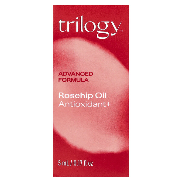 Rosehip Oil Antioxidant+, 0.17 fl oz (5 ml) Trilogy