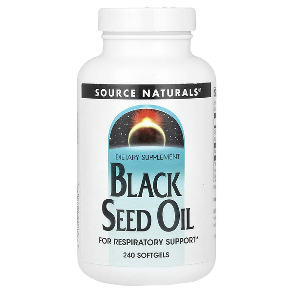 Black Seed Oil, 240 Softgels (Мягкие капсулы) Source Naturals