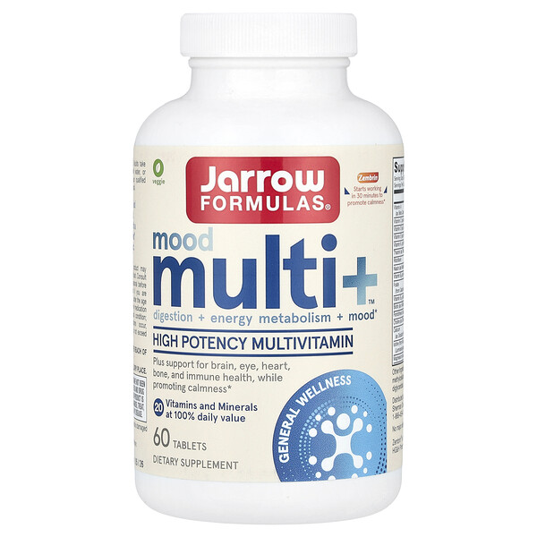 Mood Multi+™, 60 Tablets (Таблетки) Jarrow Formulas