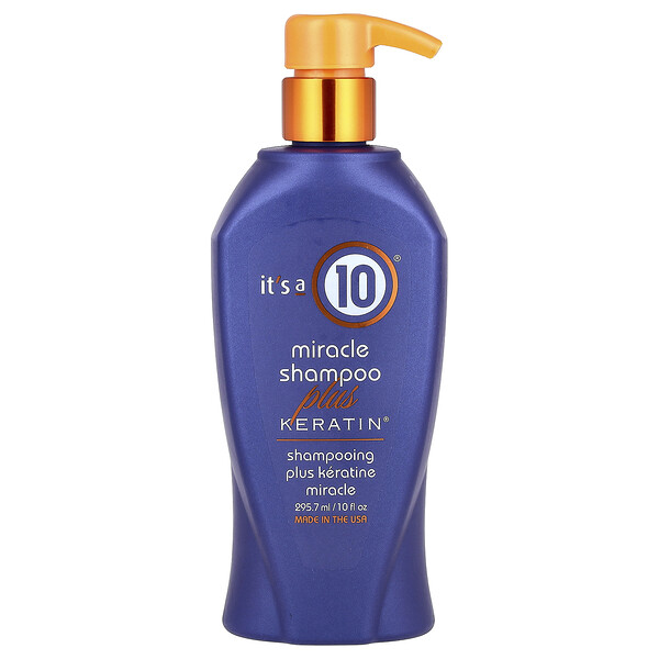 Miracle Shampoo, Plus Keratin®, 10 fl oz (295.7 ml) It's a 10