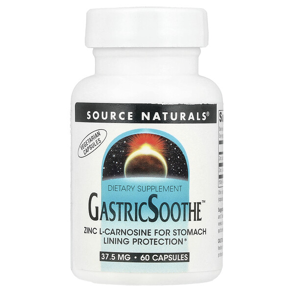 GastricSoothe™, 60 Capsules (Капсулы) Source Naturals