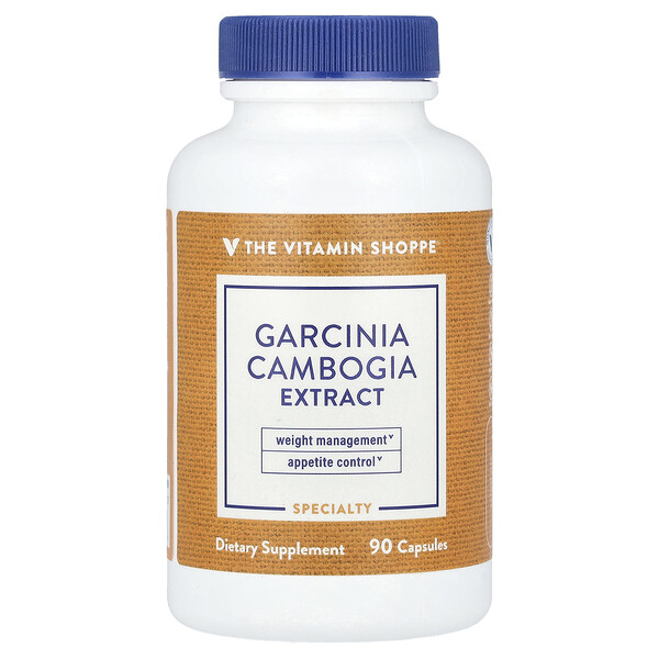 Garcinia Cambogia Extract, 90 Capsules (Капсулы) The Vitamin Shoppe