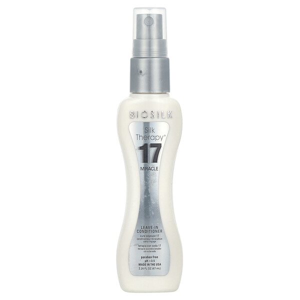 Silky Therapy®, 17 Miracle Leave-in Conditioner, 2.26 fl oz (67 ml) Biosilk