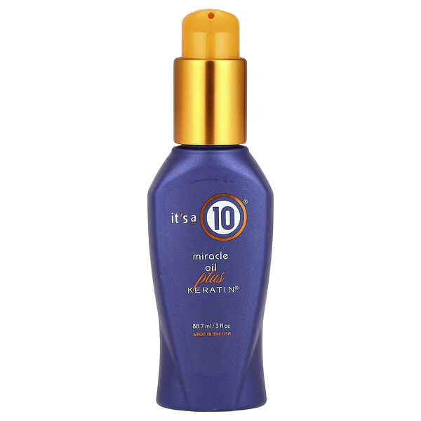 Miracle Oil, Plus Keratin®, 3 fl oz (88.7 ml) It's a 10