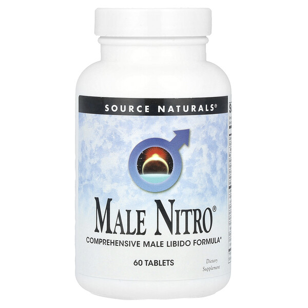 Male Nitro®, 60 Tablets (Таблетки) Source Naturals