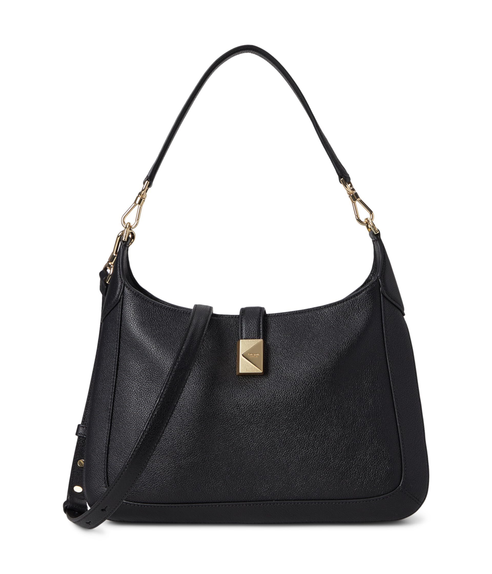 Сумка через плечо Kate Spade New York Deco Pebbled Leather Hobo Kate Spade New York