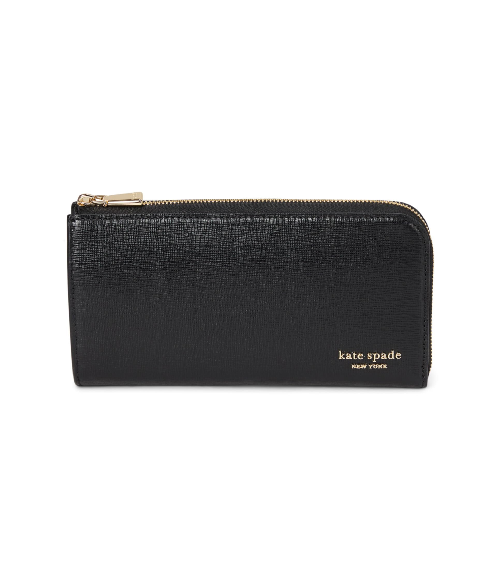 Кардхолдер Kate Spade New York Devin Saffiano Leather Zip Around Continental Kate Spade New York