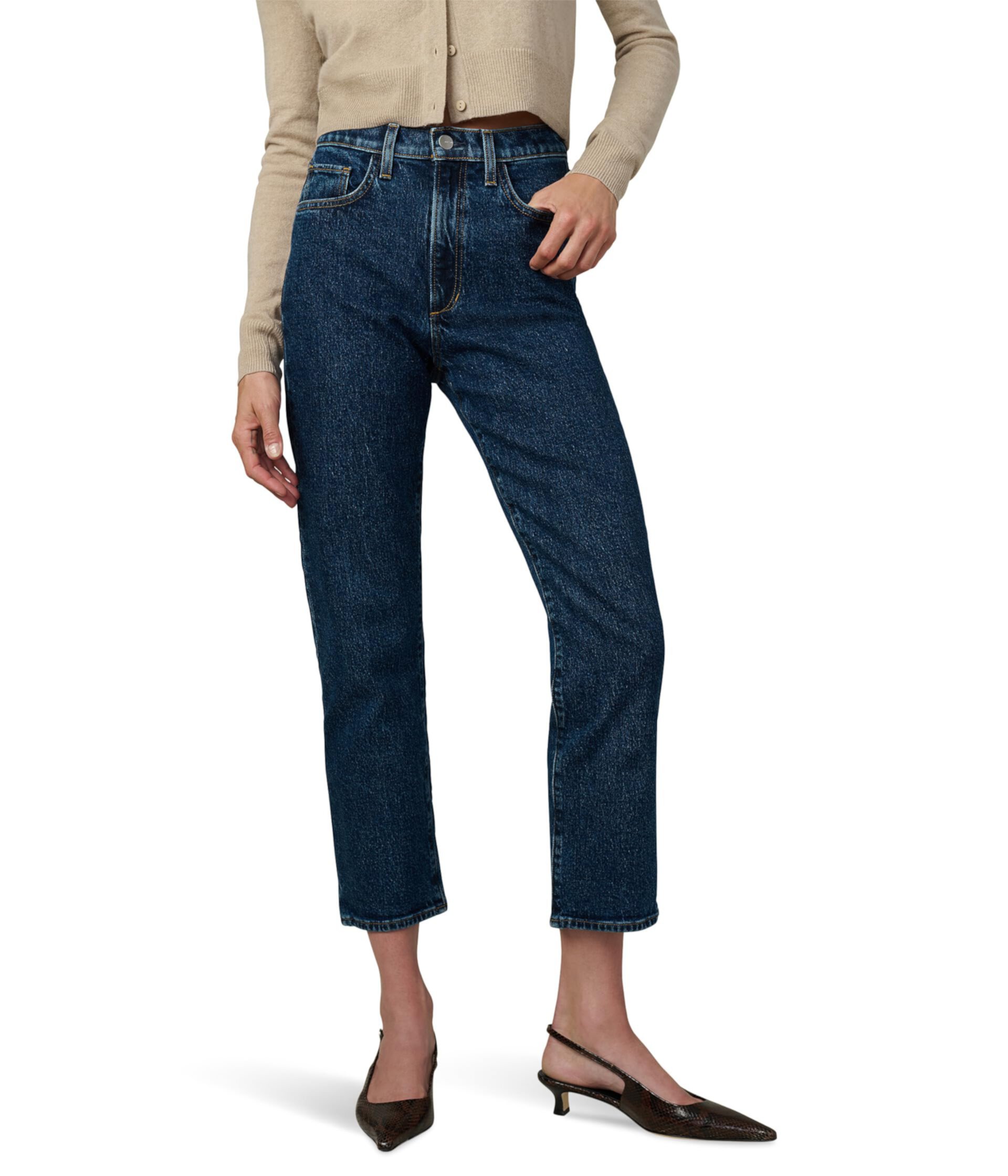 Джинсы Joe's Jeans The Margot Slim Ankle с высокой талией, классический фасон с пятью карманами, 76% хлопка Joe's Jeans