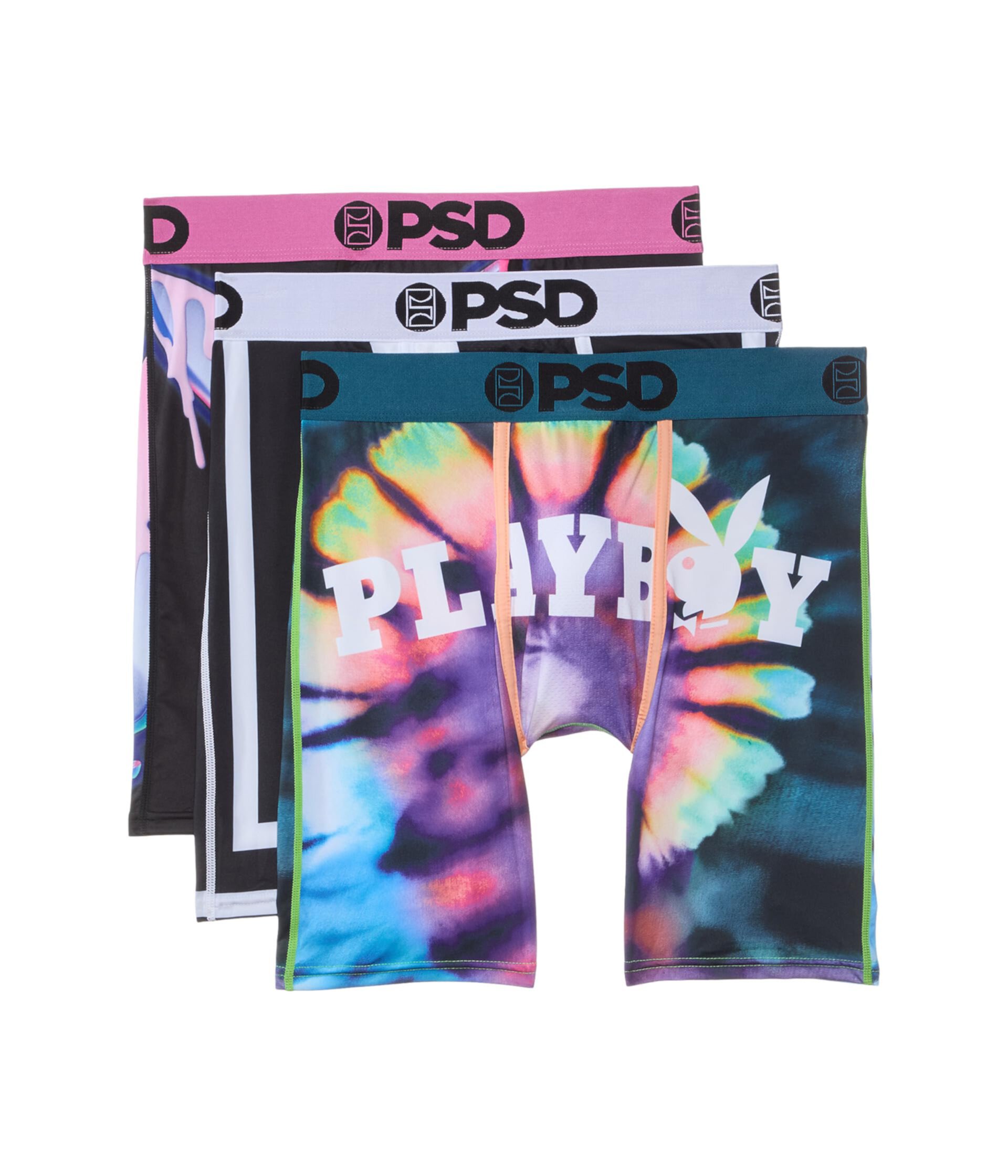 Мужские Трусы PSD Playboy Kit 3-Pack PSD