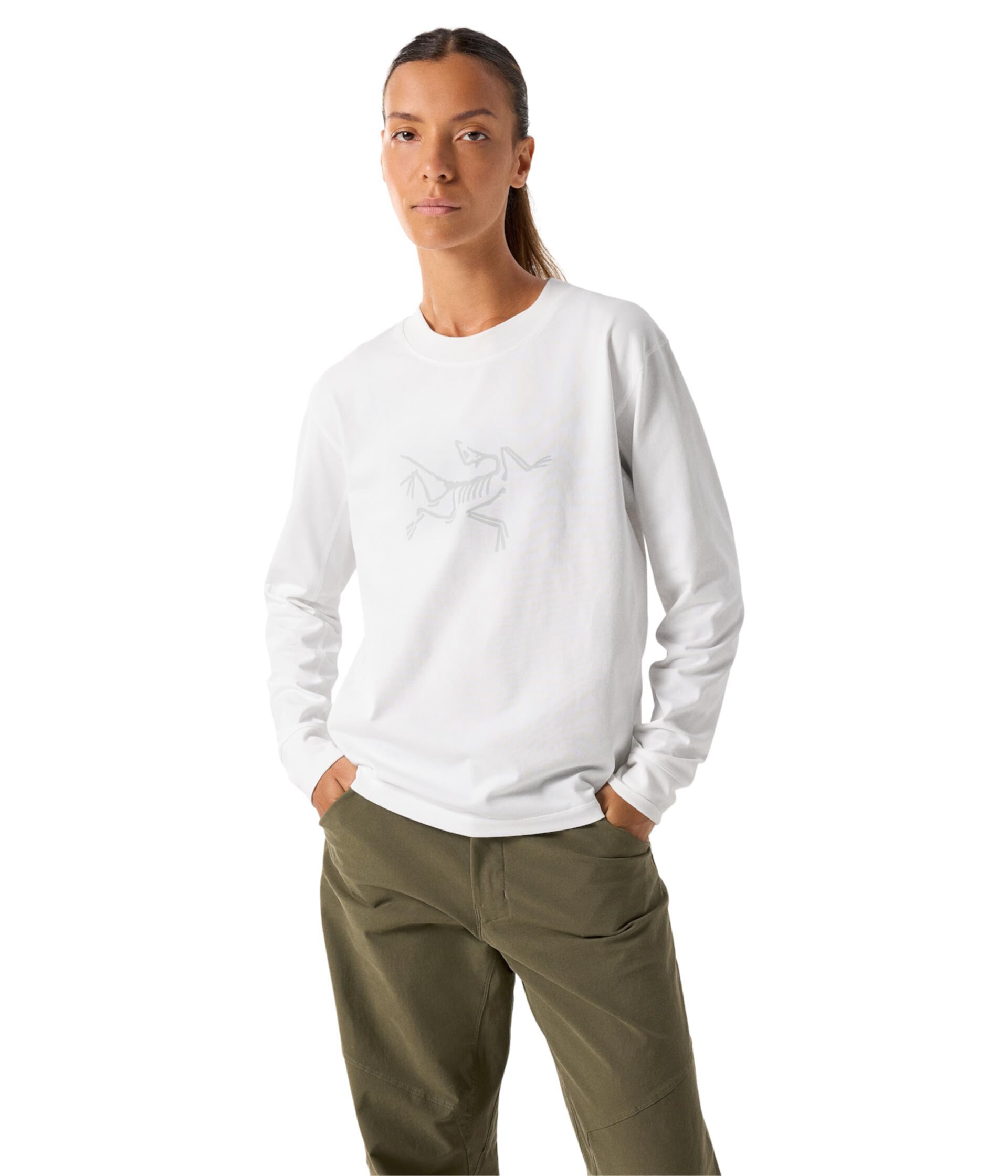 Женская Футболка Arc'teryx Archaeopteryx Logo Long Sleeve Arc'teryx