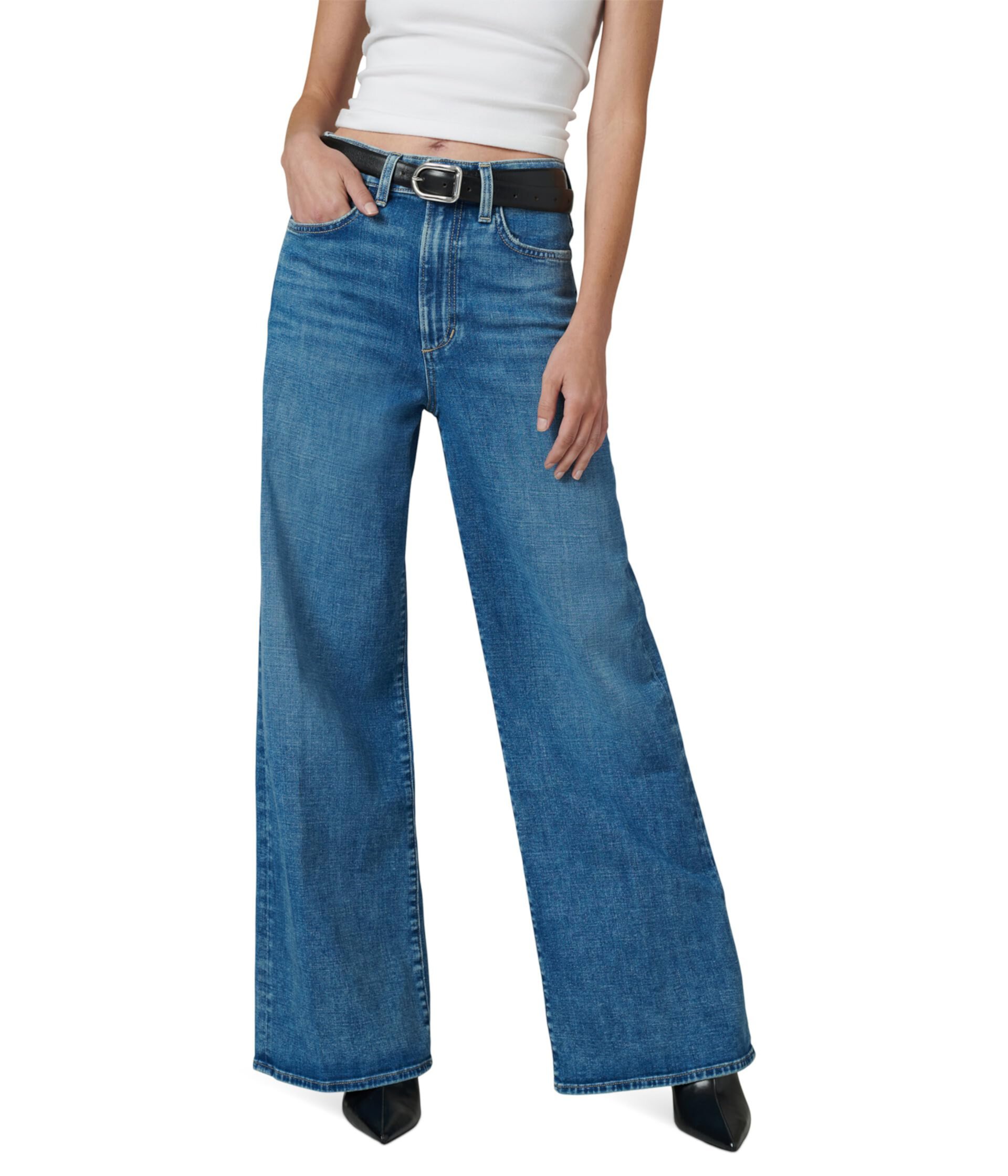 Женские Широкие Джинсы Joe's Jeans The Mia High Rise Wide Leg Petite Joe's Jeans