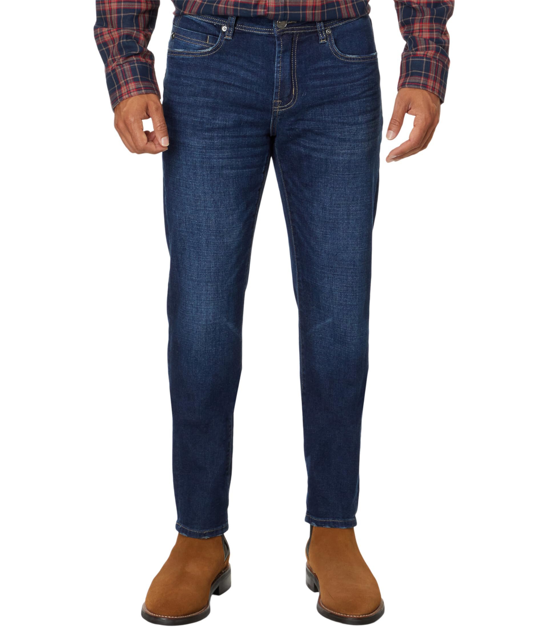 Мужские Джинсы bootcut Liverpool Los Angeles Kingston Modern Straight Crosshatch Indigo Denim Liverpool Los Angeles