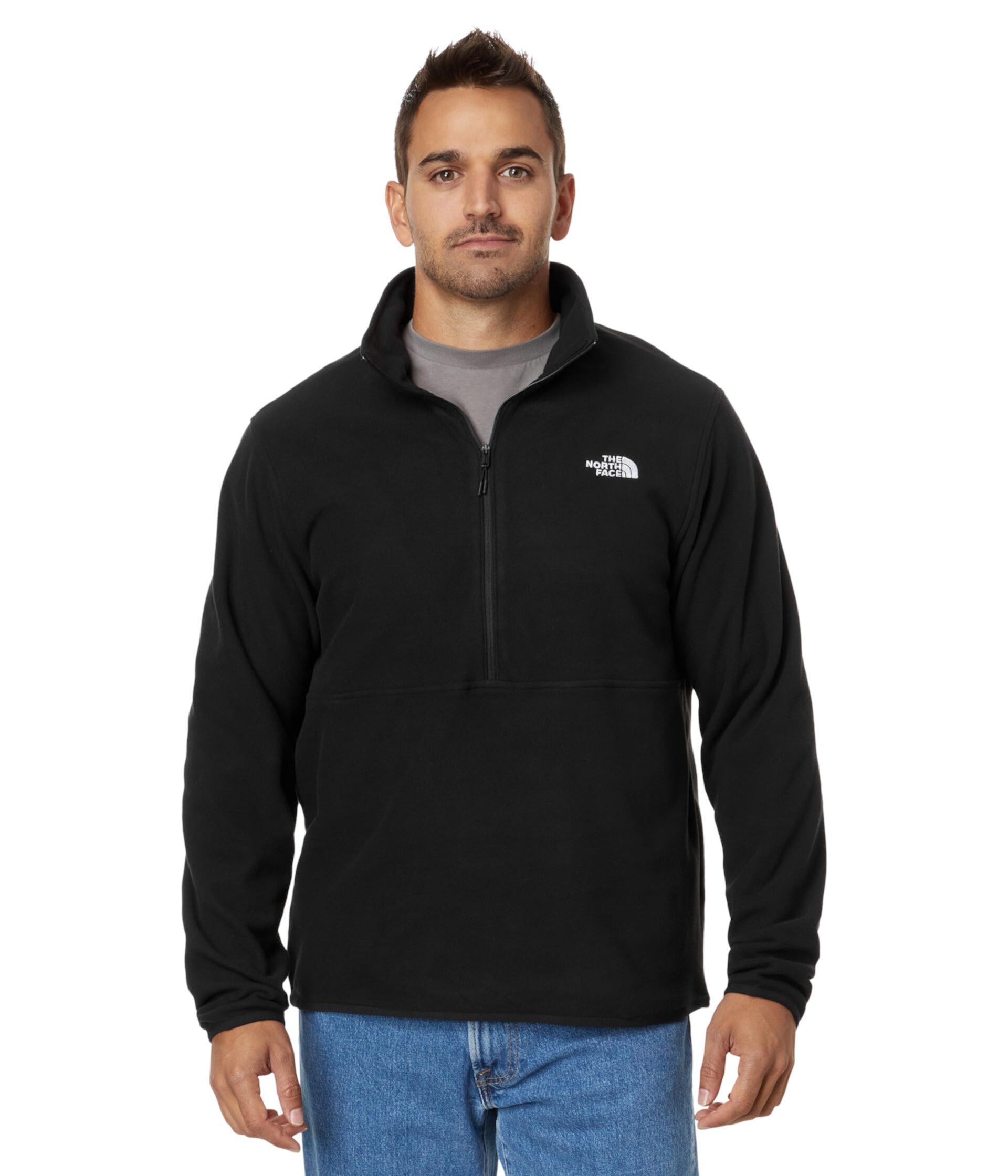 Флисовый пуловер The North Face Glacier Fleece 1/2 Zip из 100% переработанного полиэстера The North Face