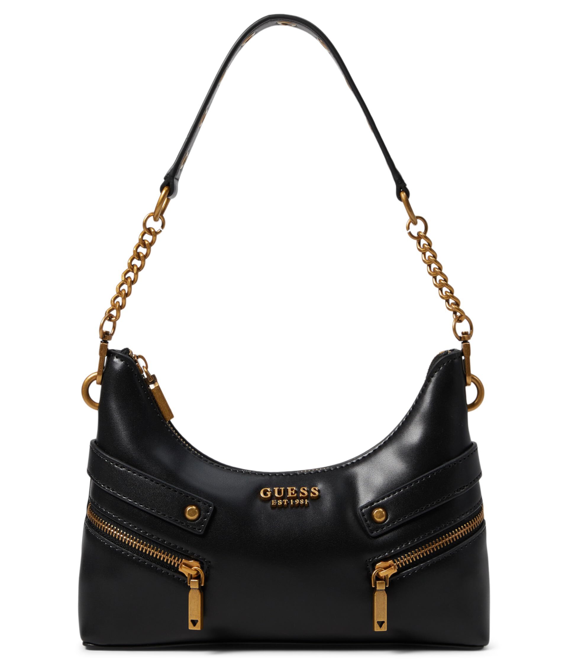 Trissa Top Zip Shoulder Bag Guess