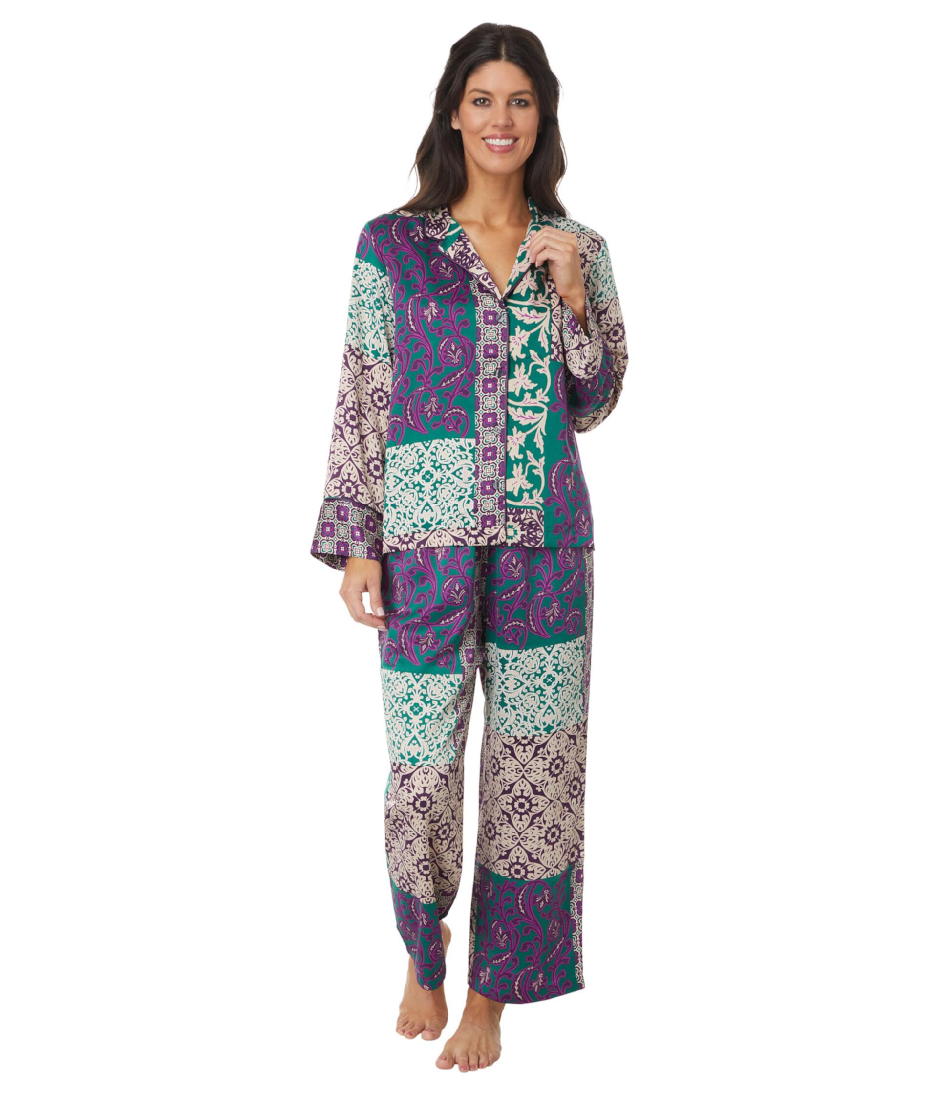 Женские Пижамы Natori Tapestry Notch PJ Set Natori