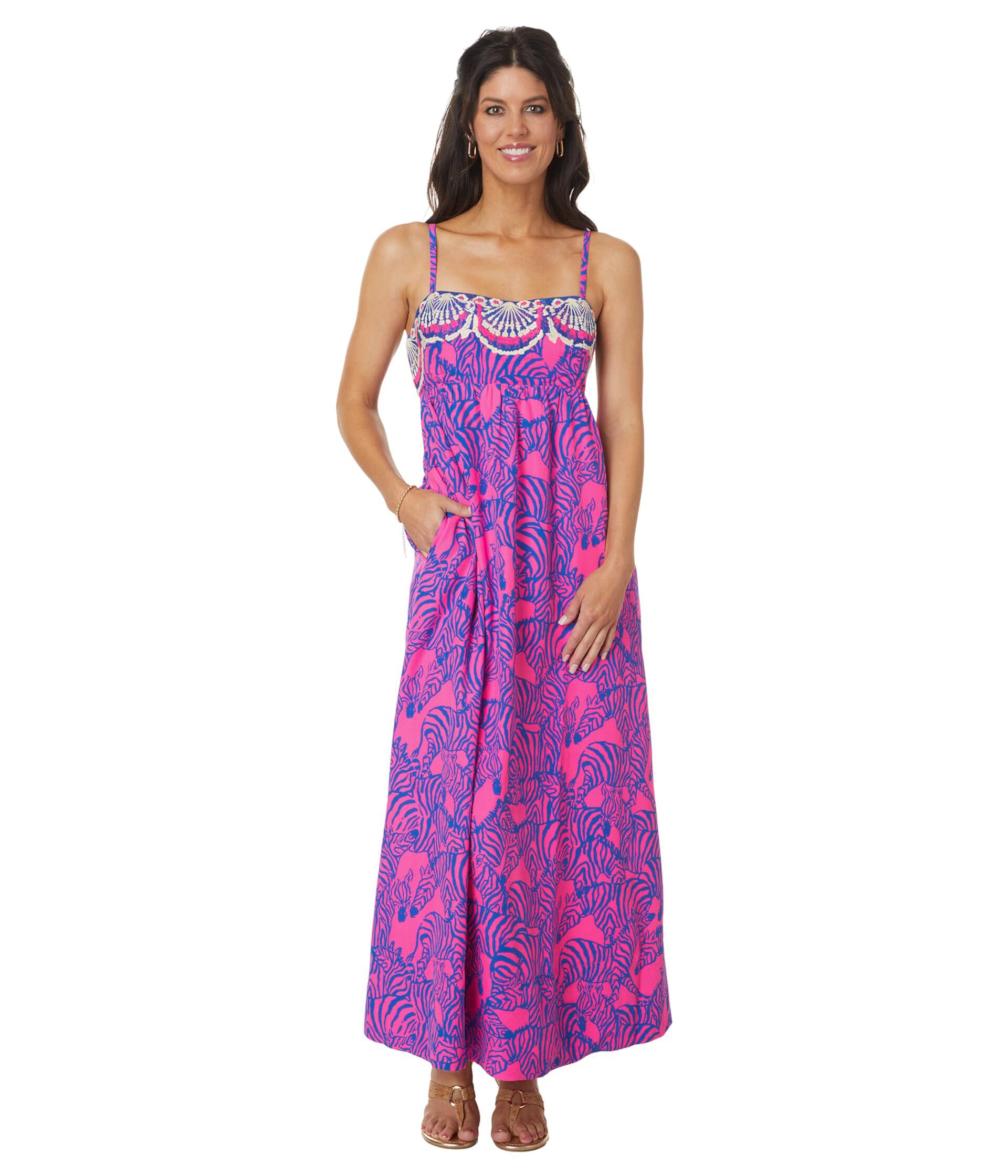 Женское Платье Lilly Pulitzer Bernadetta Maxi Lilly Pulitzer