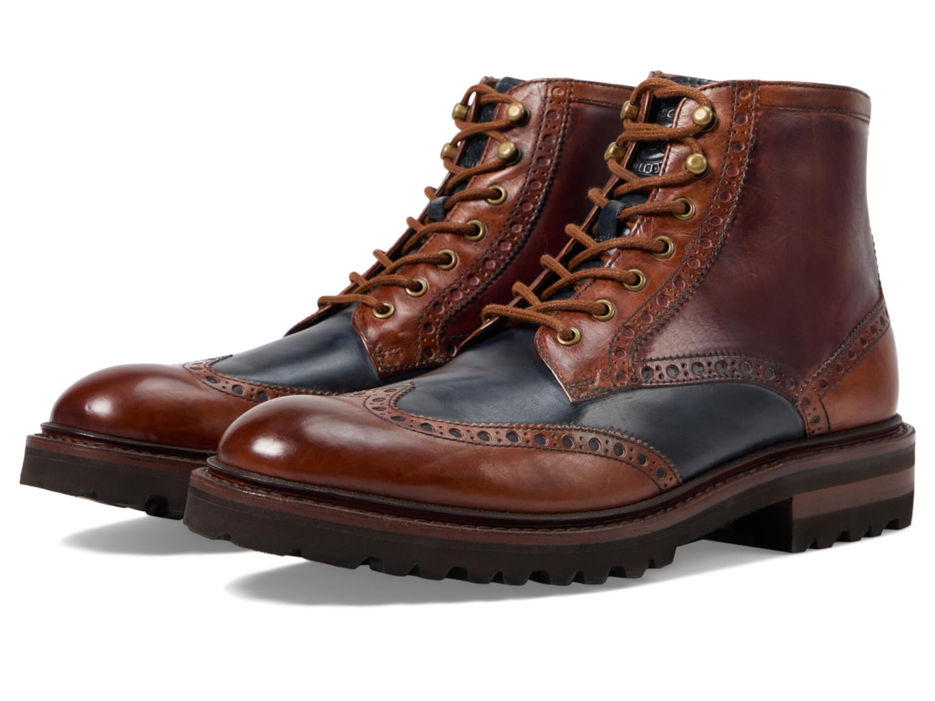 Мужские Ботинки на шнуровке Johnston & Murphy Dudley Lug Wingtip Johnston & Murphy