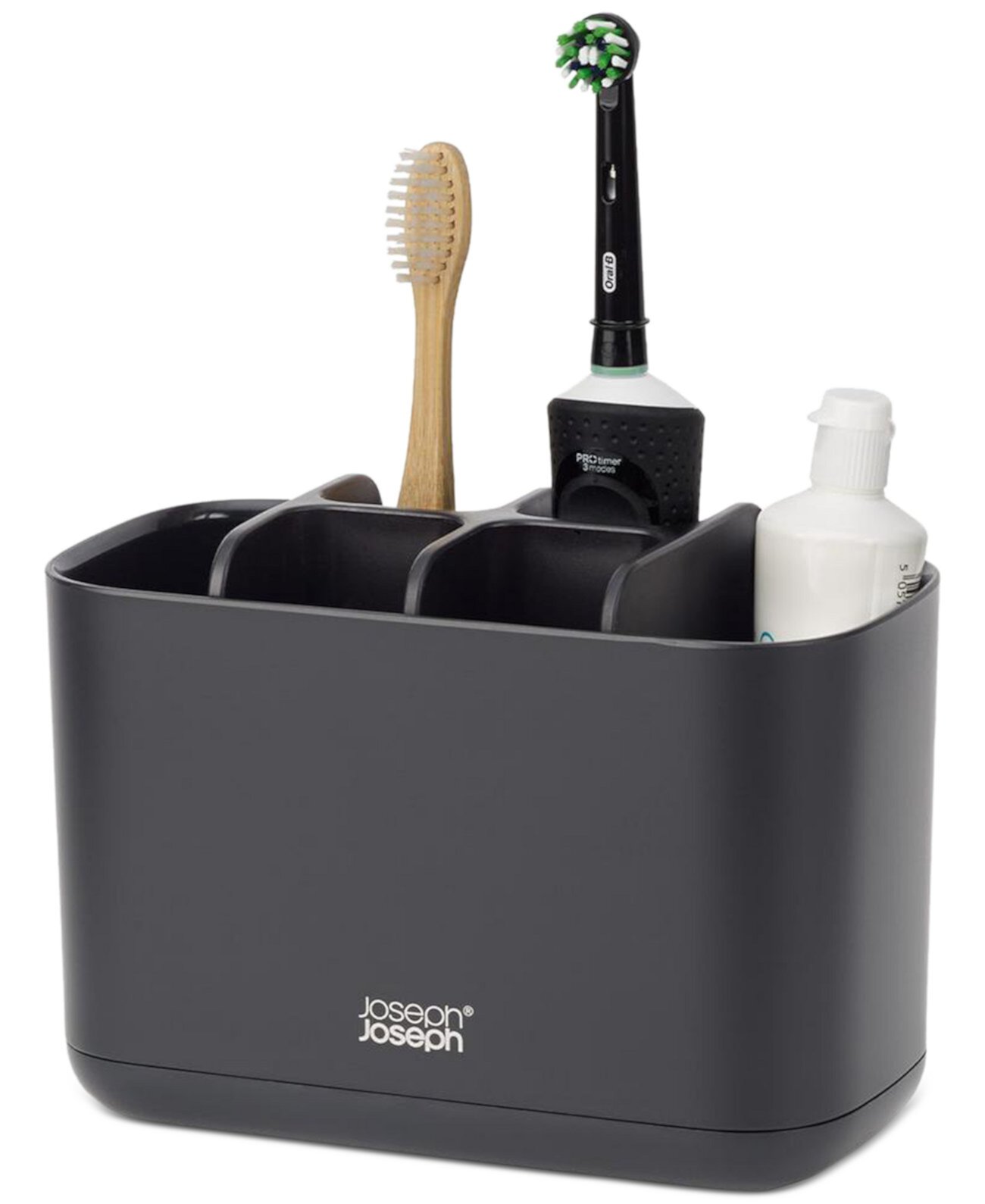 Easystore Matte Large Toothbrush Caddy Joseph Joseph