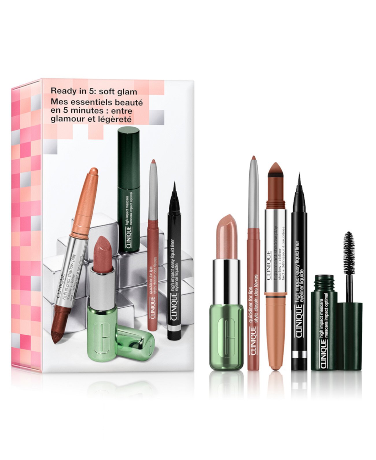 5-Pc. Ready In 5: Soft Glam Makeup Set Clinique