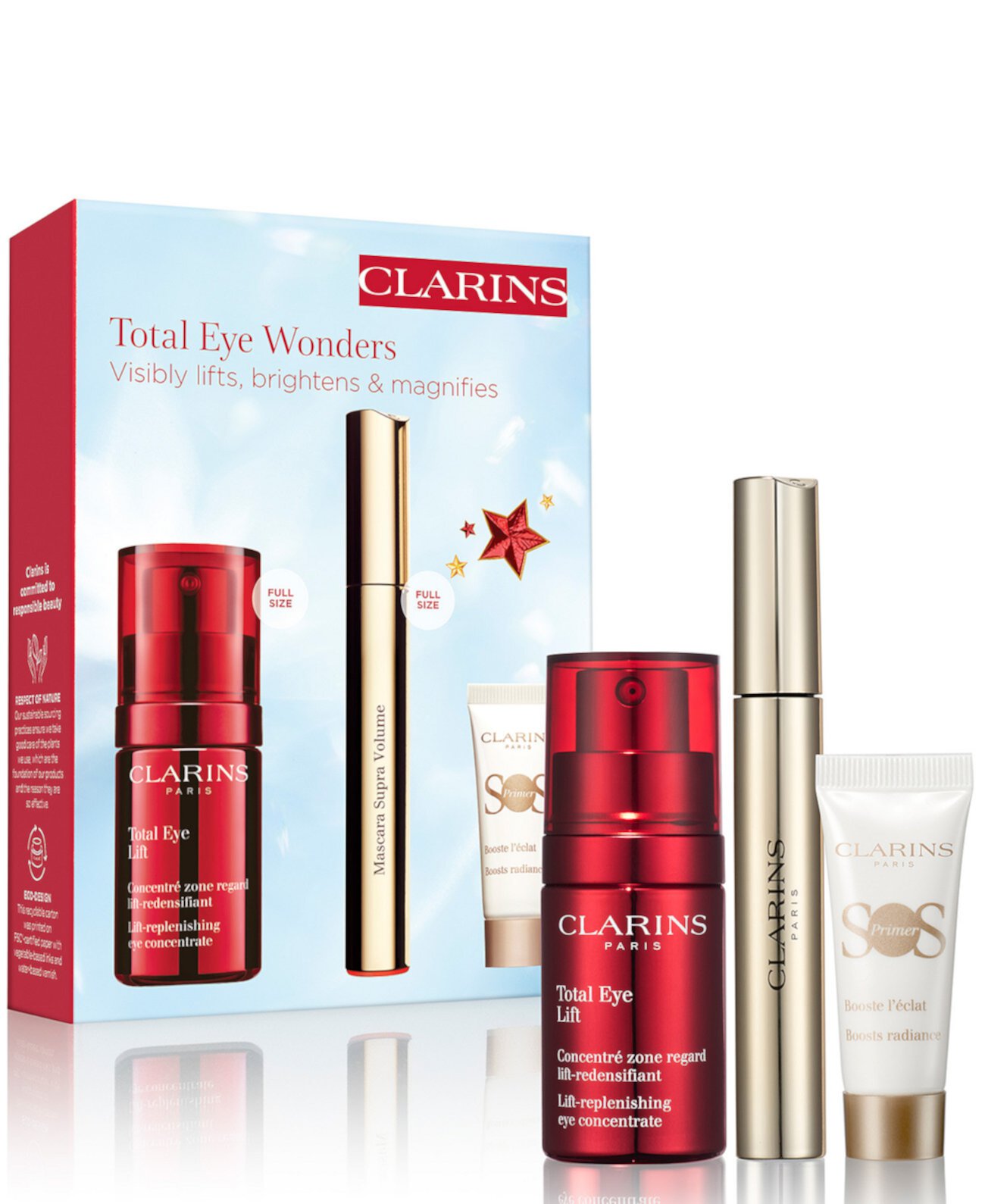 3-Pc. Total Eye Lift Firming & Smoothing Skincare Set Clarins