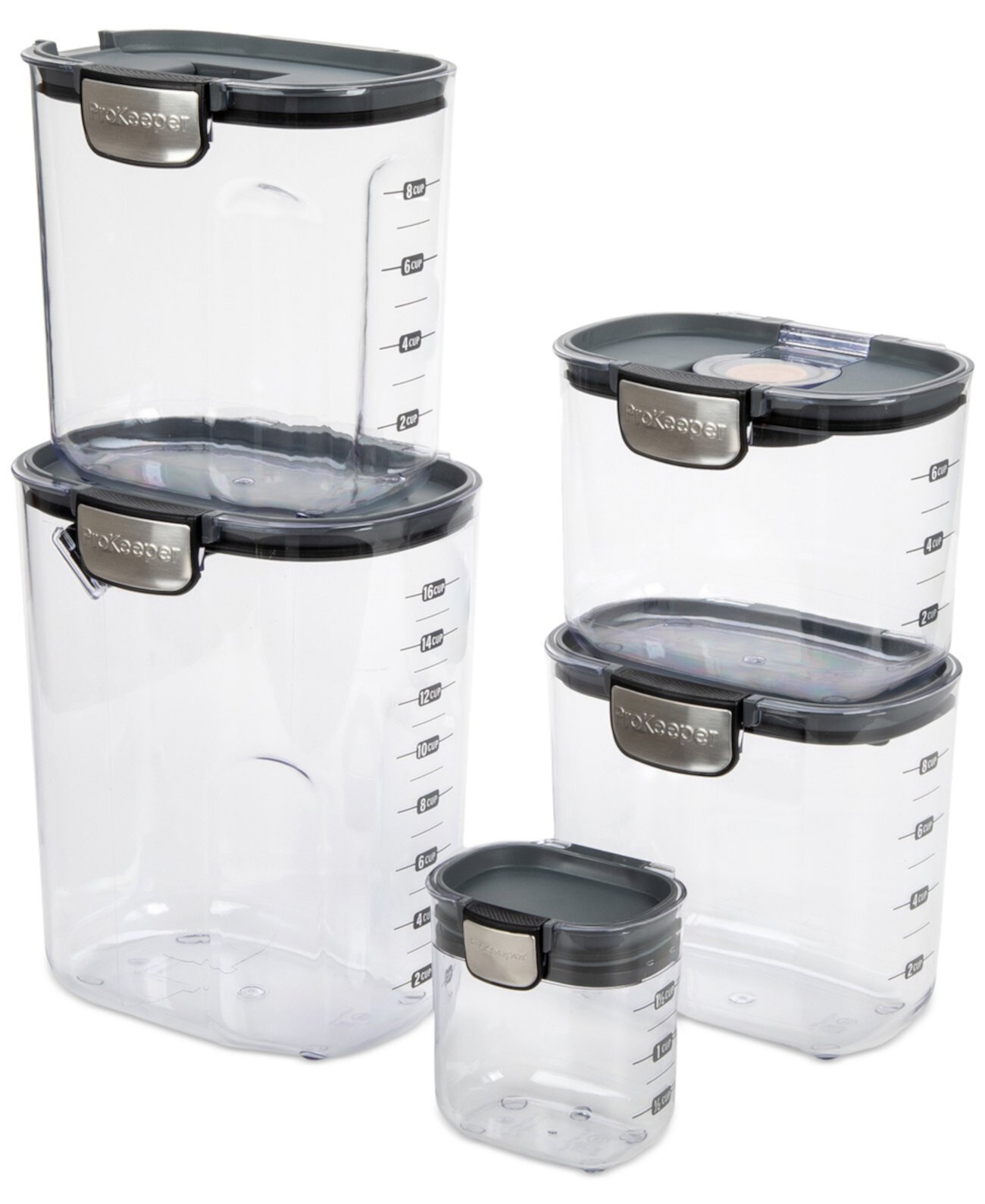 Prokeeper+ 9-Piece Professional Baker's Storage Set Prepworks