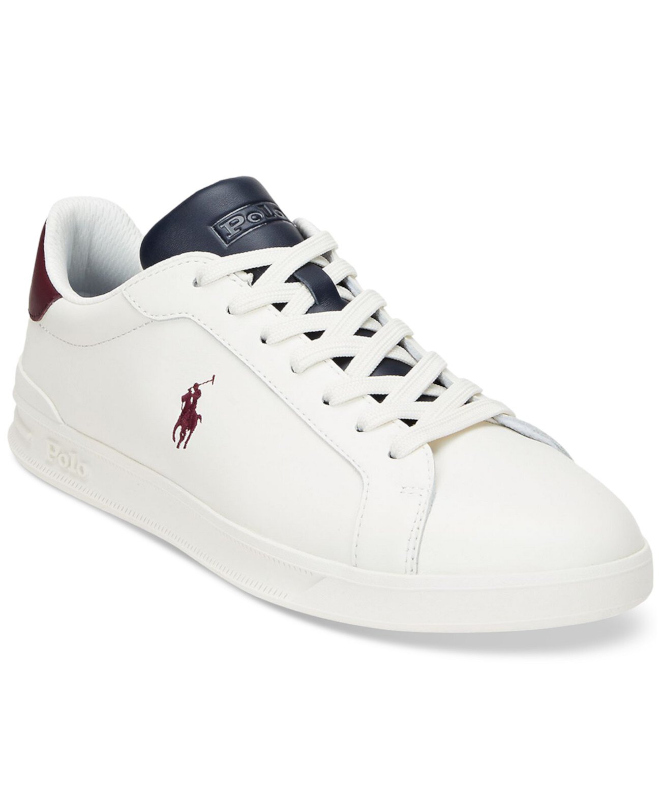 Кожаные кроссовки Polo Ralph Lauren Men's Heritage Court II с амортизацией Polo Ralph Lauren