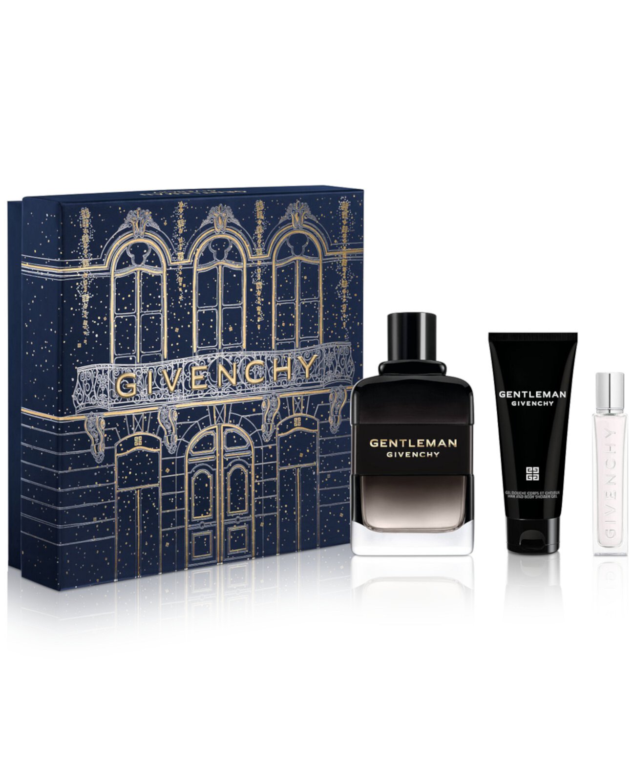 Набор мужской парфюмерии Gentleman Boisée Eau de Parfum, 3 предмета, 100 мл, 75 мл, 12 мл Givenchy