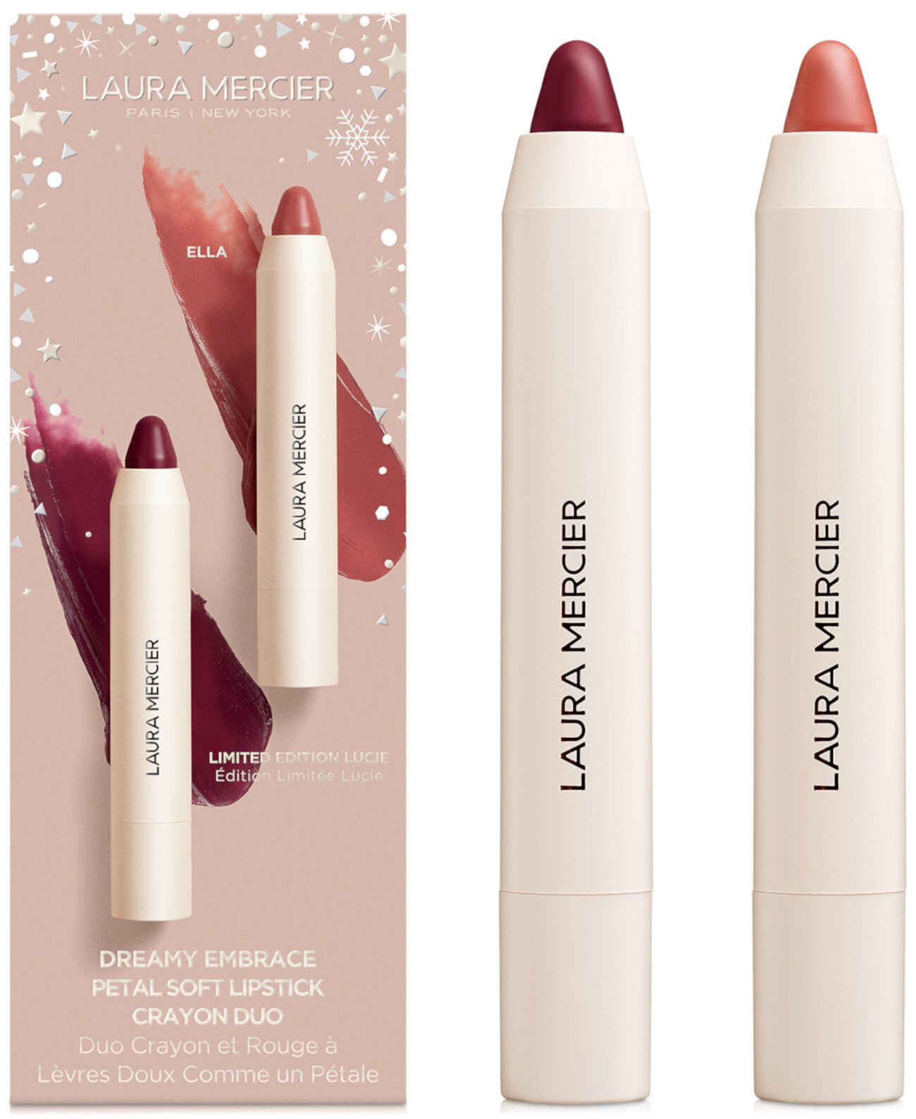 2-Pc. Dreamy Embrace Petal Soft Lipstick Crayon Set Laura Mercier