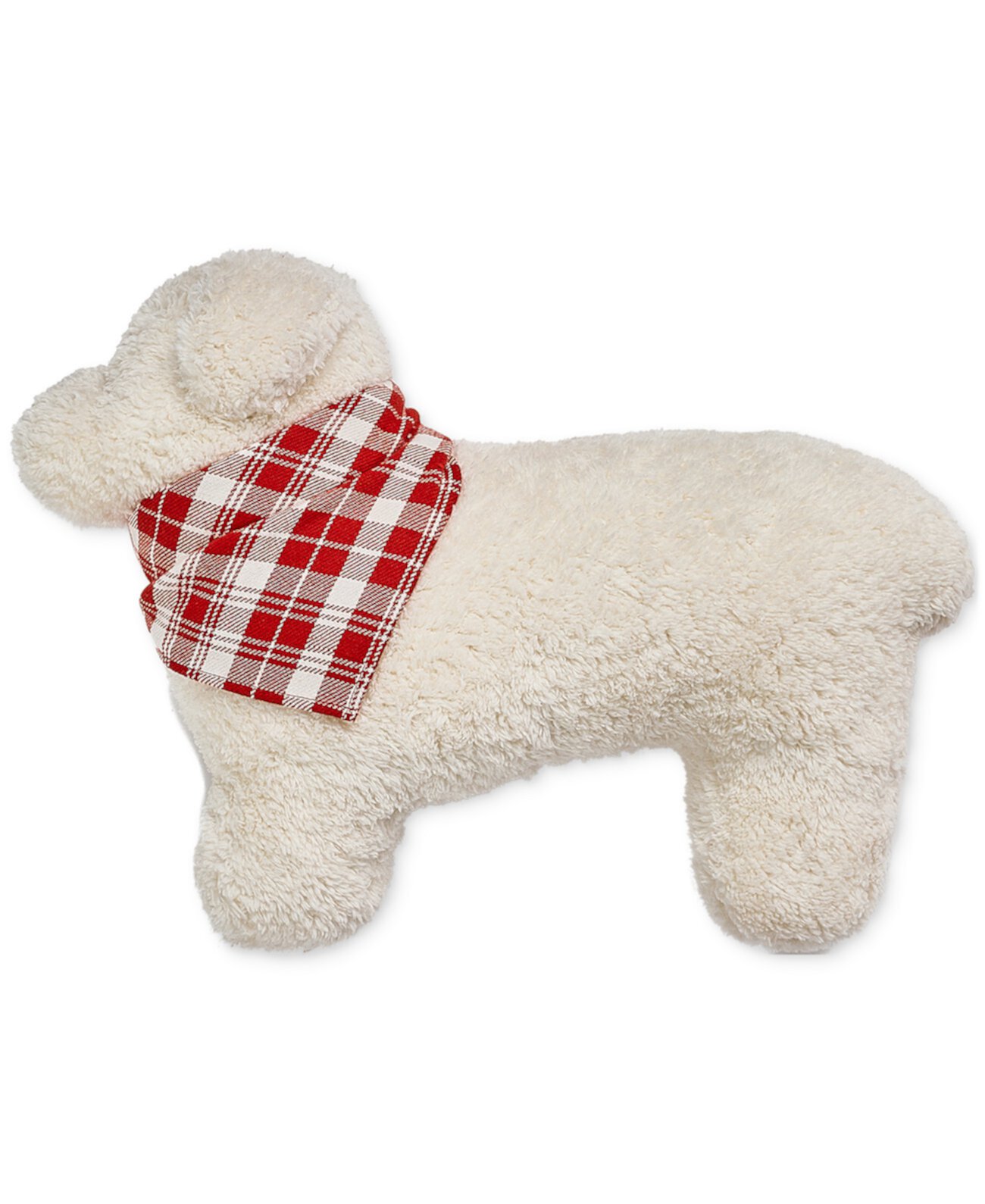 Sherpa Dog Decorative Pillow, 12" x 22", Created for Macy's Holiday Lane