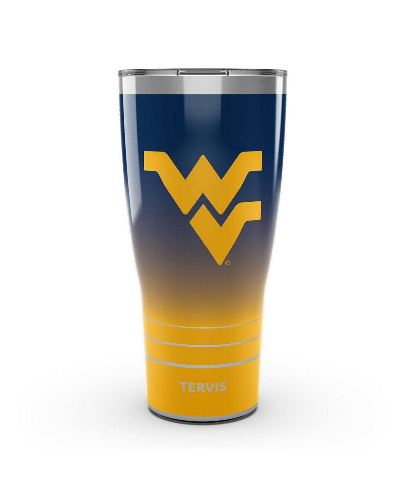 West Virginia Mountaineers 30oz. Ombre Stainless Steel Tumbler Tervis