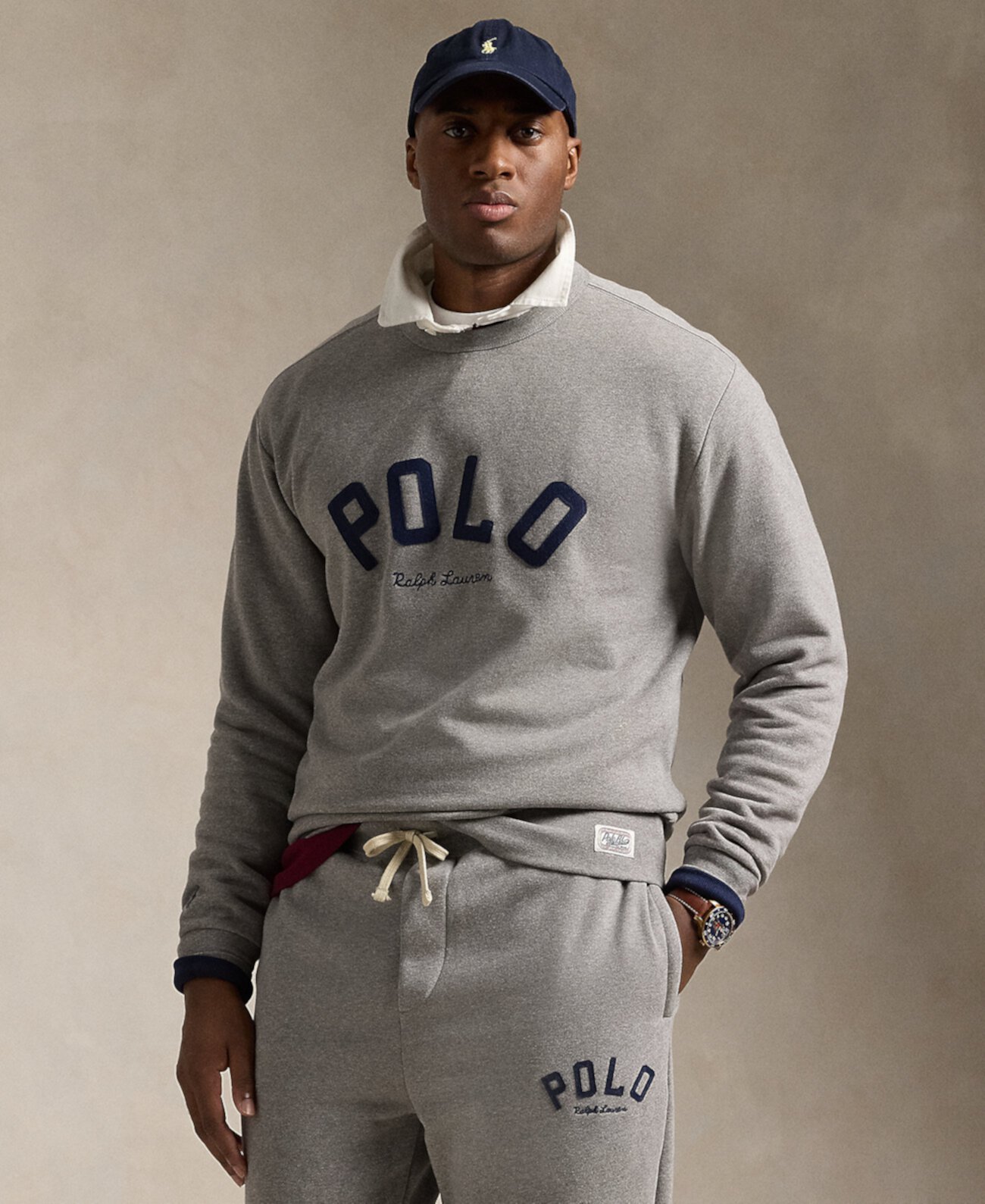 Мужская Толстовка Polo Ralph Lauren Big & Tall The RL Fleece Logo Polo Ralph Lauren