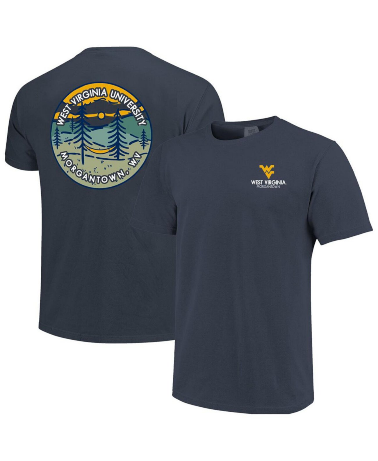  Джерси Image One West Virginia Mountaineers Scenic Comfort Colors Image One