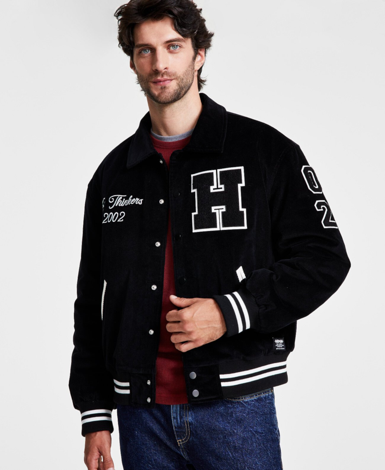 Мужская Куртка Бомбер Hudson Varsity Hudson