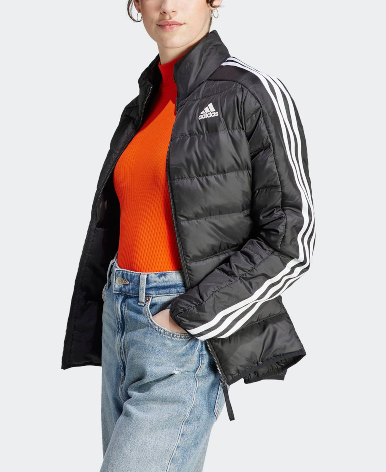 Женская Ветровка и легкая куртка Adidas Essentials 3-Stripes Light Down Adidas