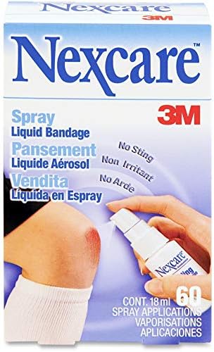 Nexcare, MMM11803, Spray (Спрей) Liquid (Жидкость) Bandage, 1 Each, Clear 3M