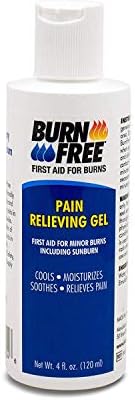 Burn Free Pain Relieving Gel, Maximum Strength- Fast relief for minor burns including sunburn Yubaoly