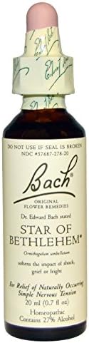 Nelson Bach USA Bach Original Flower Remedy Dropper, 20ml, Star Of Bethlehem, 0.7 Fl Oz Bach