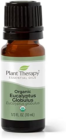 Plant Therapy USDA Certified Organic Basil Linalool Essential Oil 10 mL (1/3 oz) 100% Pure, Therapeutic Grade Plant Therapy