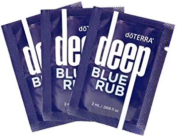 doTERRA Deep Blue Rub Samples, 0.068 Fl Oz (Pack of 10) DoTerra