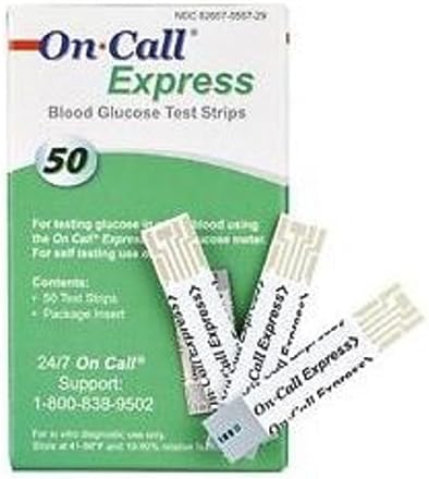 Blood Glucose Diabetic Test Strips- 200 count Value Bundle (4boxof50) On Call Express