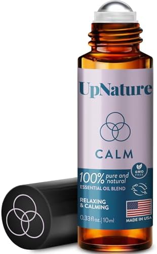 UpNature Peppermint Essential Oil Roll On - Morning Sickness Relief & Nausea Relief for Pregnant Women - 100% Pure Peppermint Oil, Pregnancy Must Haves UpNature