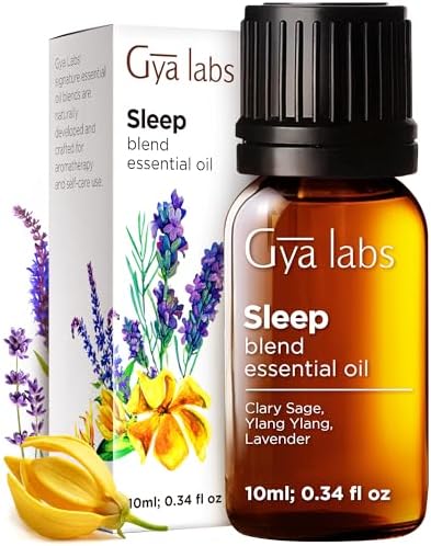 Gya Labs Active Energy Essential Oil Blend for Diffuser - Natural for Aromatherapy Oils Energy, Essential Oils Rejuvenating & Refreshing (0.34 Fl Oz) - 100% Natural Gya Labs