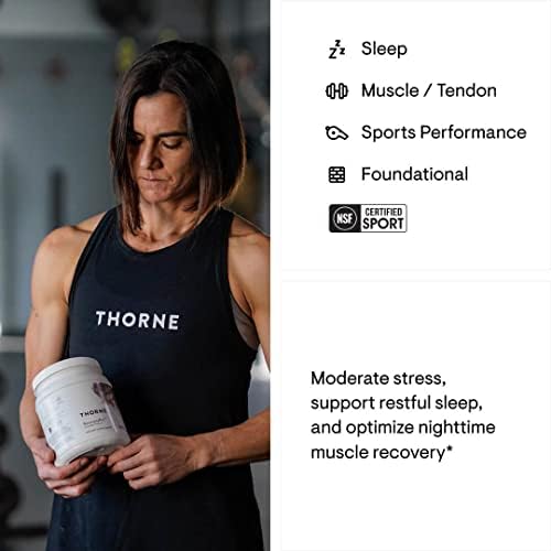 THORNE RecoveryPro - Whey Protein Muscle Recovery Supplement - Support Nutrition, Workout Performance & Sleep - NSF Certified for Sport - 12 Servings (Порции) - 16.7 Oz Thorne