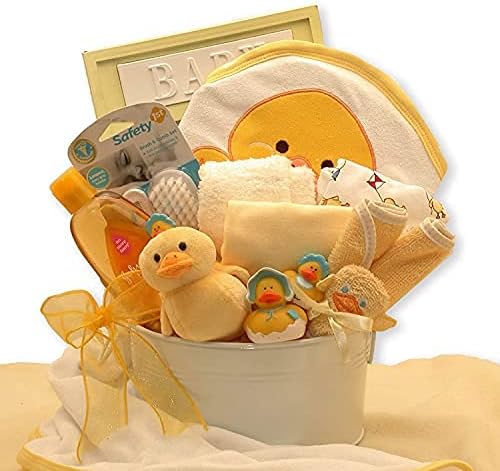 Набор детской гигиены Gift Baskets Associates Splish Splash Bath Time Baby Girl - Средний Розовый Gift Baskets Associates