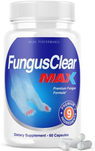 IDEAL PERFORMANCE Fungus Clear Max Toenail Pills (60 Capsules (Капсулы)) IDEAL PERFORMANCE