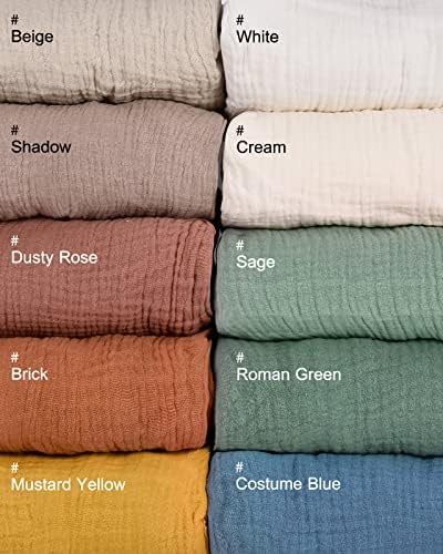 Crib Sheets for Boys Girl, Fitted Baby Toddler Bed Sheets 28" x 52", Neutral Muslin Cotton Crib Mattress Sheet with Boho Style, Soft and Breathable Comfort (Beige) Meowcards