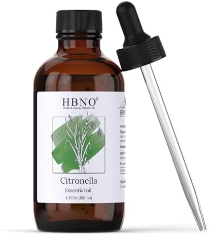 HBNO Cedarwood Essential Oil - Huge 4 oz (120ml) Value Size - Natural Cedarwood Oil - Perfect for Cleaning, Aromatherapy, DIY, Soap & Diffuser - Cedarwood Essential Oils HBNO