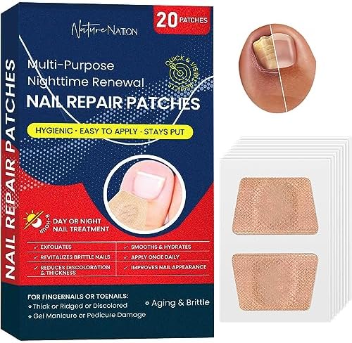 Multi-Purpose Fungus Nail Patches, Toenail Fungus Treatment, Nail Fungus Treatment for Toenail, Ingrown Toenail Treatment, Toe Nail Fungus Treatment Extra Strength, Nighttime Fungal Nail Patches Chlffua