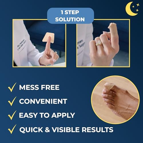 Kerasal Nighttime Renewal Fungal Nail Patches - 14 Patch 3 Pack - Overnight Nail Repair for Nail Fungus Damage, 8-Hour Nail Treatment Restores Healthy Appearance Kerasal